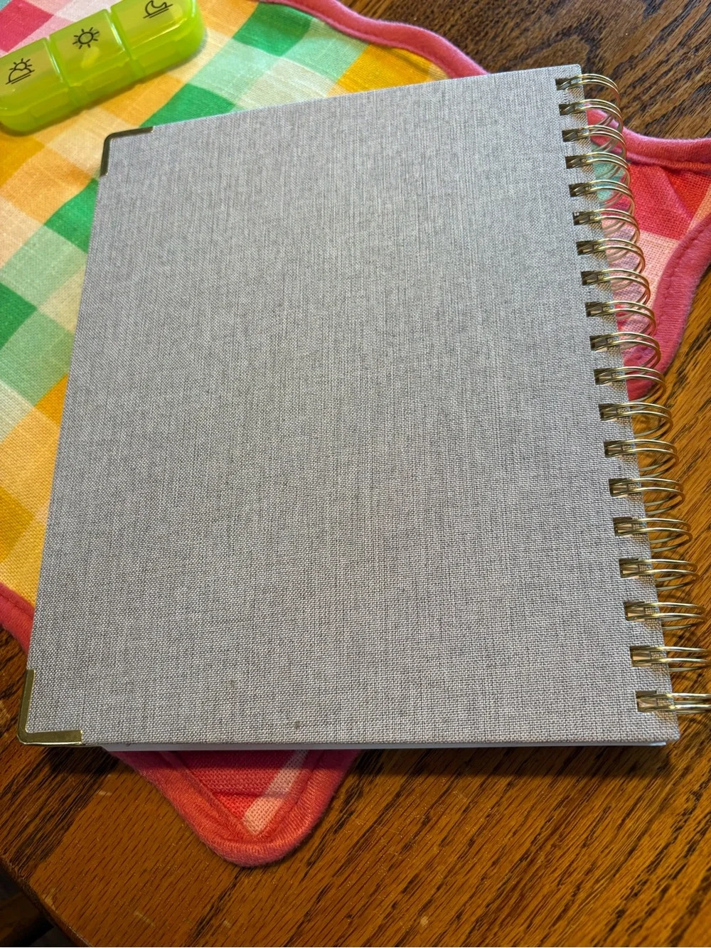 Passionate Penny Pincher Gray 2026 Spiral Work Planner - never used